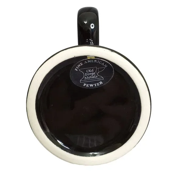 Pewter Emblem National Baseball Hall Of Fame Coffee Cup Mug Cooperstown NY MLB - Picture 5 of 5